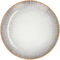Lubiana REACTIEF Porseleinen Dessertbord 20,5 cm - Uniek Reactief Glazuur