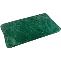Muna Badmat Antislip Groen Ruiten 45x75 cm
