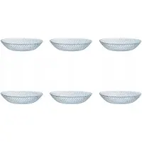 Luminarc Pampille Diepe Borden 20 cm - Set van 6 - Transparant glas