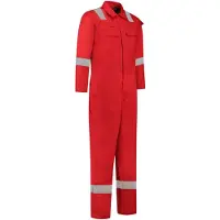 Dapro Roughneck Multinorm Overall - Maat 48 - Rood - Vlamvertragend , antistatisch , vlamboog en lasnorm