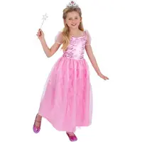 Smiffys Zoete Prinses Roze - Meisje