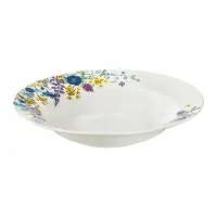 Ambition Fiori Diep Bord 23 cm - Porselein met Bloemenmotief