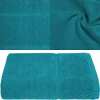 Eurofirany Turquoise Badhanddoek 30x50 cm - 100% Katoen, 550g/m²