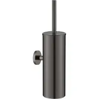 Plieger Vigo Toiletborstelhouder – Wandbevestiging – 38 cm – 10 jaar garantie – Geborsteld Gunmetal