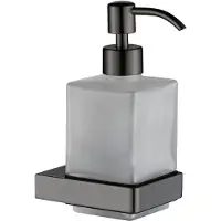 Plieger Altea Zeepdispenser – Wandmontage – Geborsteld Gunmetal