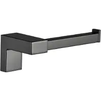 Plieger Altea toiletrolhouder mat zwart