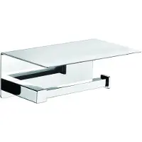 Plieger Altea WC Rolhouder met Plateau – Wandmontage – Chroom