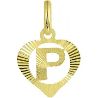Lucardi Hangers 'Buchstabe' goud
