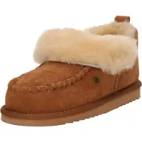 Warmbat Huisschoenen cognac