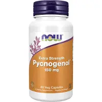 Now Pycnogenol Extra Strength 150 mg | 60 Capsules | Extract van Franse zeeden met druivenpitextract en kurkuma (60 Capsules)