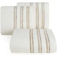 Eurofirany Selena Handdoek 50x90 cm Crème 500 g/m2 - Zachte Katoen