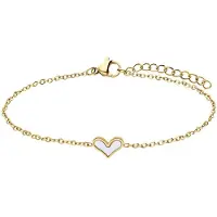 Lucardi Armband 'Geschenkkarte' goud