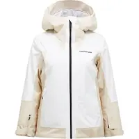 Peak Performance Rider Tech HIPE 2L Insulated Wintersportjas Dames Sand Fog/Offwhite XL