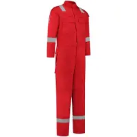 Dapro Diamond Multinorm Overall - Maat 56 - Rood - Vlamvertragend , antistatisch , lasnorm , vlamboog en chemicaliën resistent