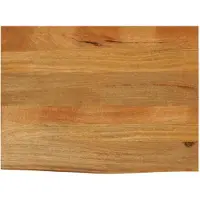 vidaXL Tafelblad met natuurlijke rand 90x60x3,8 cm massief mangohout