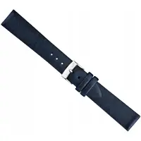 Morellato Satin Soft leren horlogeband 12mm navy blauw