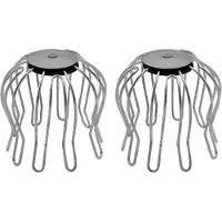 Ubbink - Bladvanger regenpijp d8h8cm 2st