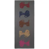 Codello Sjaal grijs / gemengde kleuren