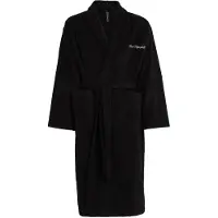 Karl Lagerfeld Badjas lang zwart / wit