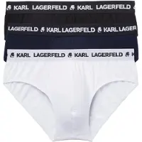 Karl Lagerfeld Slip donkerblauw / zwart / wit