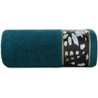 Eurofirany Handdoek Eva 70x140 cm Donker Turquoise - 500 GSM Katoen