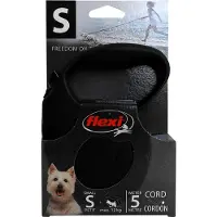 Flexi | Small | Uitlaatriem | Tot 12 kg | 5 meter | Zwart