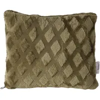 Boltze – 2-in-1 - Deken & Kussen – Plaid - Pluche – Groen – 125 x 160 cm - Polyester