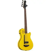 Godin A5 Ultra Rob Trujillo Yellow Flame RN Limited Edition - Akoestische basgitaar