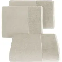 Eurofirany Lucy Handdoek 50x90 cm Beige - Zacht en Absorberend