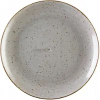 Lubiana Boss Bord - 27cm - Grijs Marmerlook Porselein