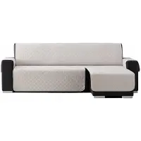 Belmarti Fauteuilbeschermer Geo 55cm breed - Bruin - Soft Touch - Anti-slip Onderkant - Ideaal voor Huisdieren en Kinderen