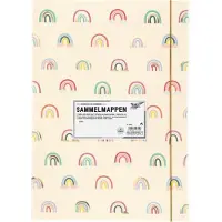 Folia 69012 - A3 Hot Foil Rainbows map, gemaakt van stevig karton met elastiek