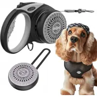 DOGNESS Automatische Hondensnoer 4m (M) met Bluetooth Speaker tot 20kg