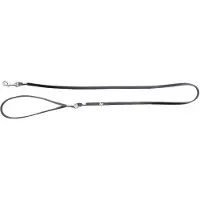 Dingo Hondenriem Leer Classic 0,6x125cm Zwart