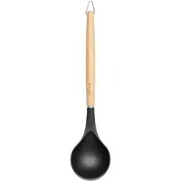 Ambition Ambitie Naturel Soeplepel - Nylon & Hout (32,5cm)