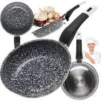 Edenberg Granitowa Patelnia 28cm - Geschikt voor Gas & Inductie