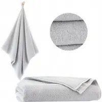 Zwoltex Liczi 2 Metallic Badstof Handdoek 50x100cm - Zacht & Absorberend