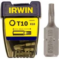 Irwin Torx T10 Bits 1/4" 25mm - 10 st