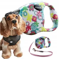 DOGNESS Fashion Automatische Hondenriem 4m (M) tot 25kg