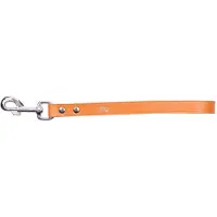 Dingo Classic Leren Hondenlijn 2x34 cm - Natuurlijk Leer