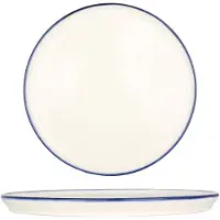 Bonna Dinerbord linea blue porselein 28 cm set van 6