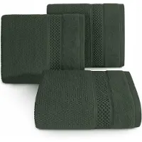 Eurofirany DANNY Badhanddoek Groen 70x140 cm - Zacht & Absorberend 100% Katoen