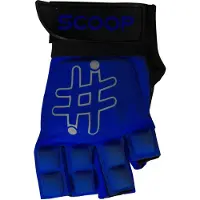 Scoop Hockeyhandschoenen Model 2 - Met Extra Grip & Bescherming - Blauw - Maat XS