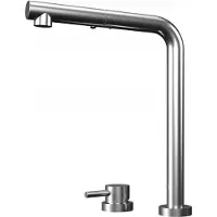 Kernau KWT 38 Window Steel Keukenkraan met Ontkalkingssysteem