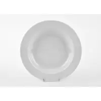 Lubiana Diep Bord Kaszub2 Ø 22,5cm Wit Porselein