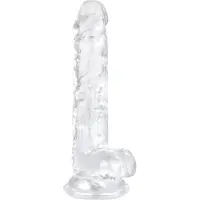 Easytoys Dildo Collection Jelly Dildo met ballen - 17 cm