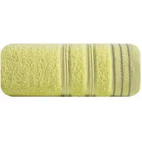 Eurofirany Wiki Handdoek 50x90cm Geel met Zilveren Draad 480 g/m²
