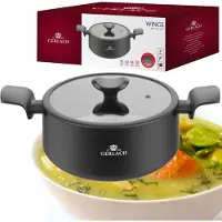 Gerlach Wings Kookpan 5L 24cm Aluminium met Keramische Coating