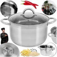 Brunbeste RVS Pan 24cm 7.0L - Geschikt voor Gas & Inductie