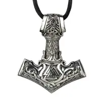 EtNox Zilveren Thor's hamer hanger(K447)